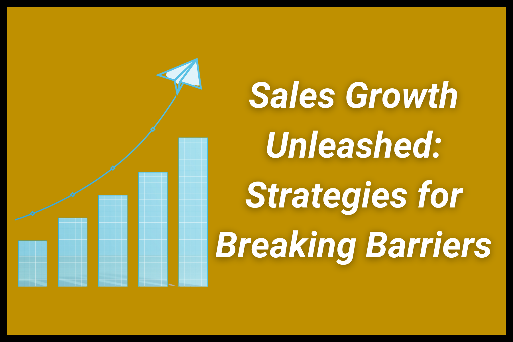 Sales Growth Unleashed: Strategies for Breaking Barriers